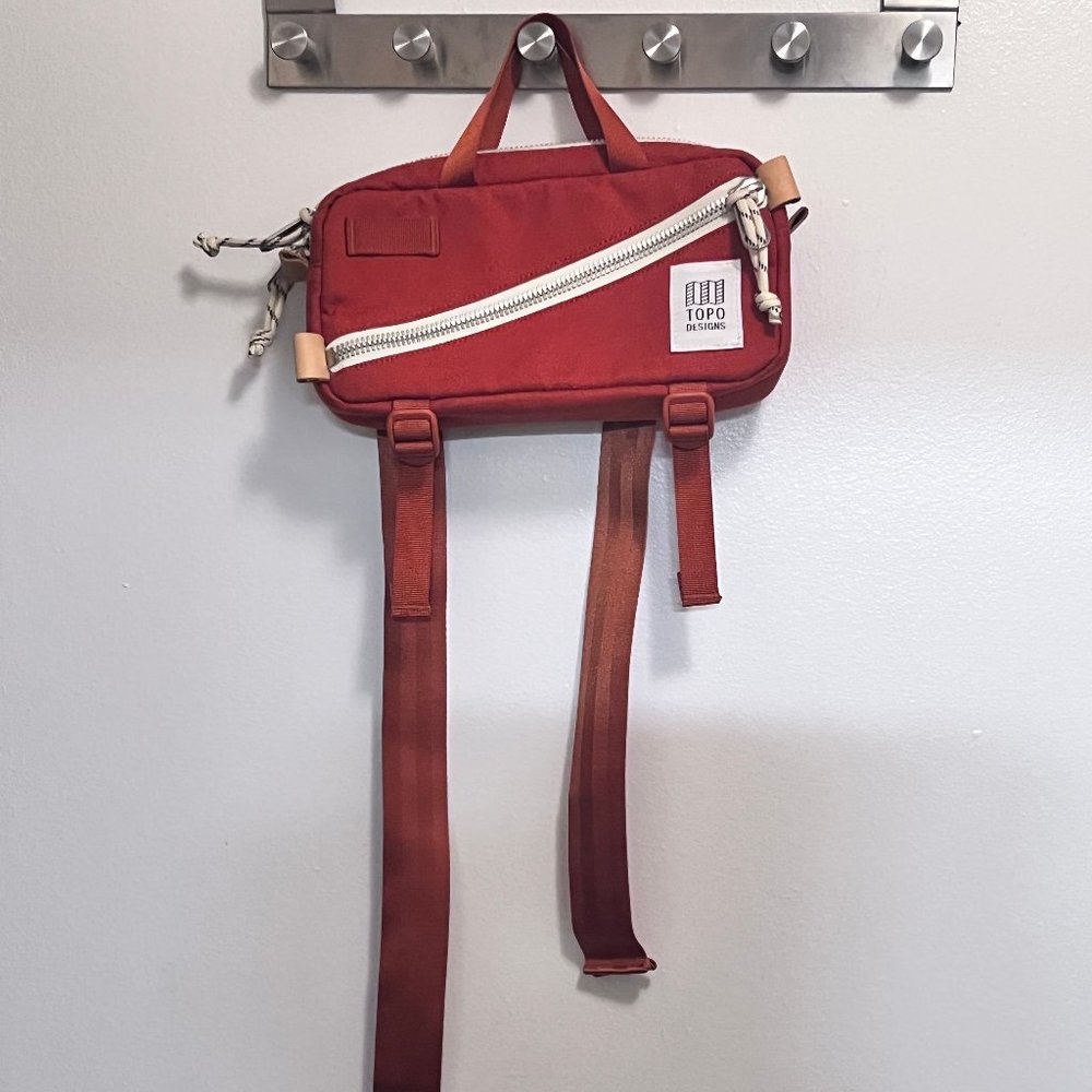 Topo Designs Quick Pack burnt orange